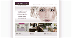 Desktop Screenshot of charrityhairdesign.co.uk